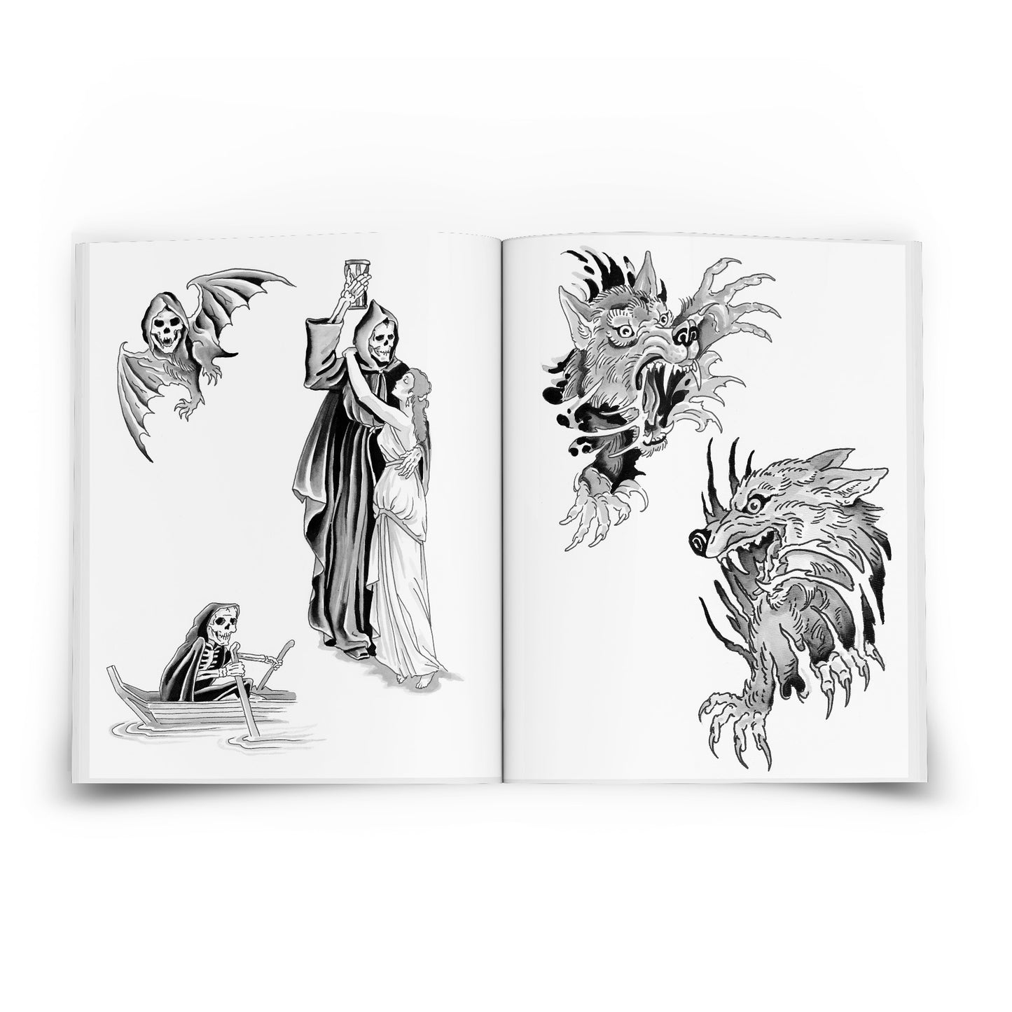 Tim Lehi - Reapers & Wolves Book - Limited Edition Hardcover