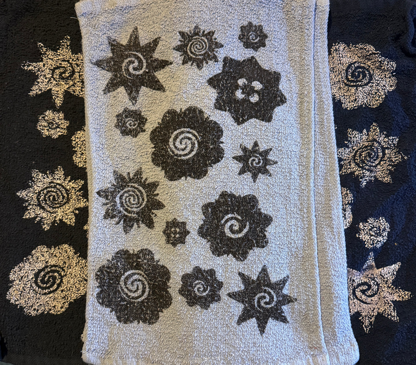 Borneo Rose Hand Towel