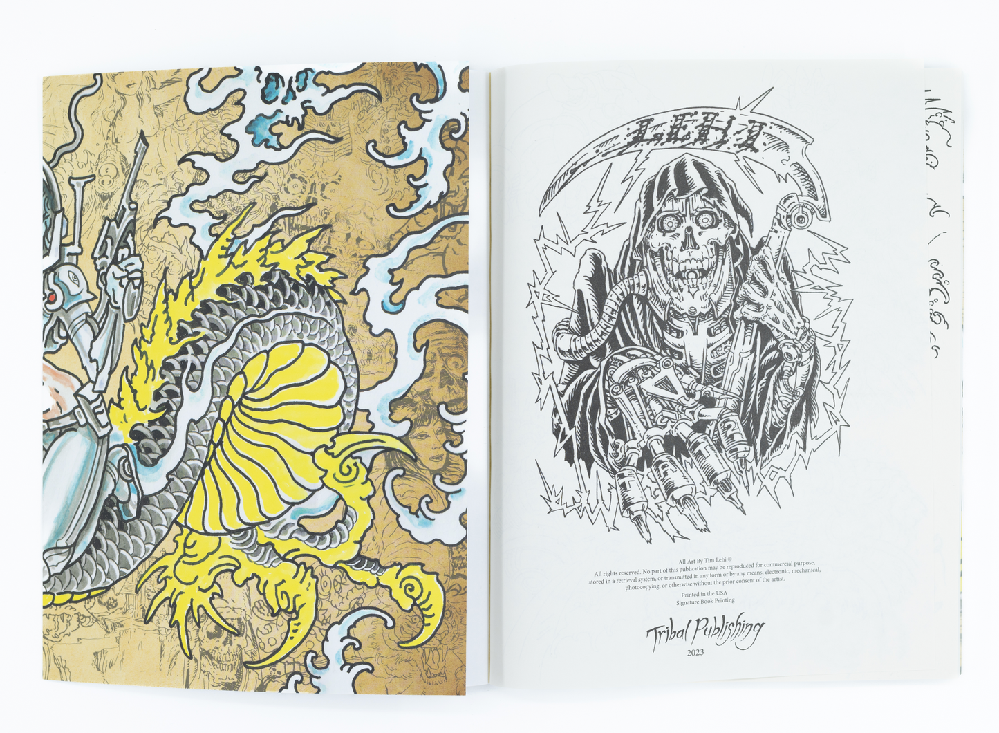 Tim Lehi's "Study" Sketch/Line Book