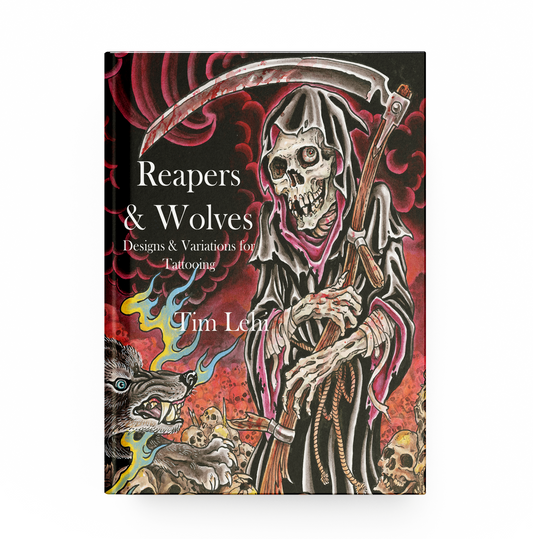 Tim Lehi - Reapers & Wolves Book - Limited Edition Hardcover