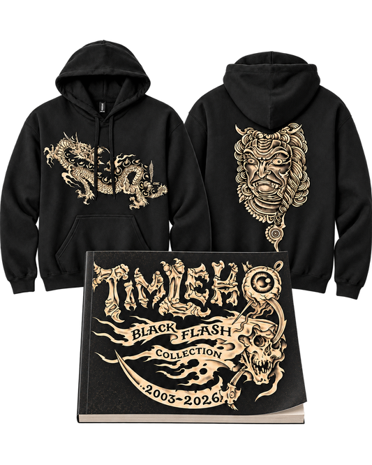 Lehi Black Flash Book / Hoodie Combo