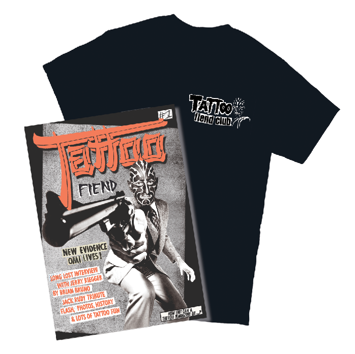 Tattoo Fiend Fanzine + T-Shirt Combo