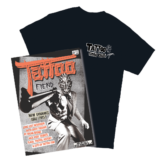 Tattoo Fiend Fanzine + T-Shirt Combo