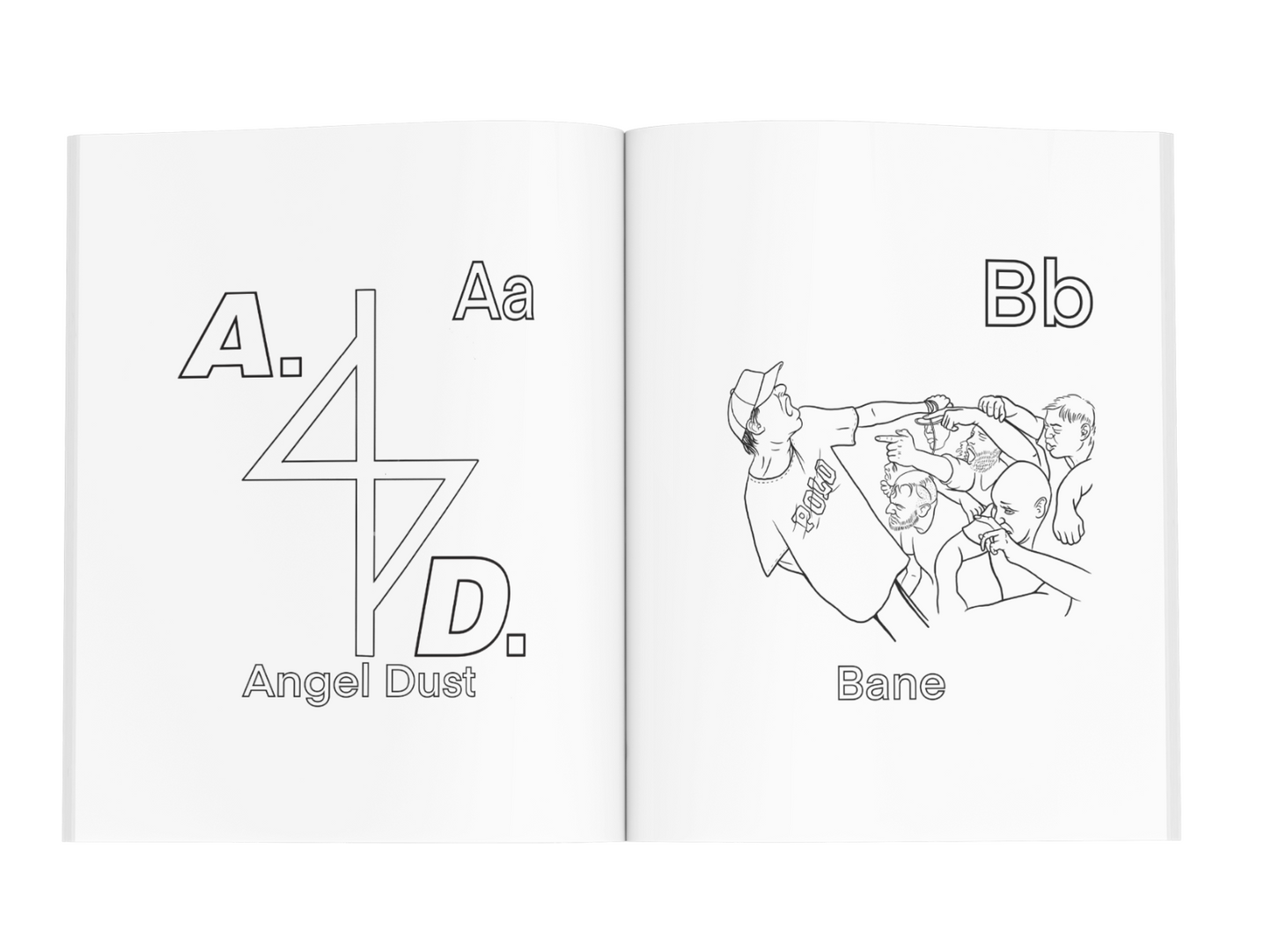 NEW Hardcore Coloring Book