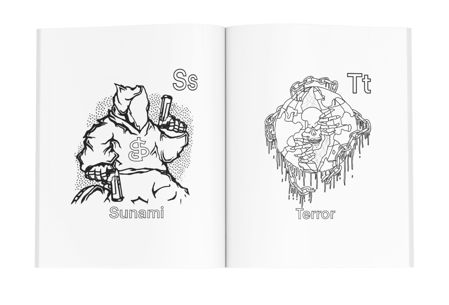 NEW Hardcore Coloring Book